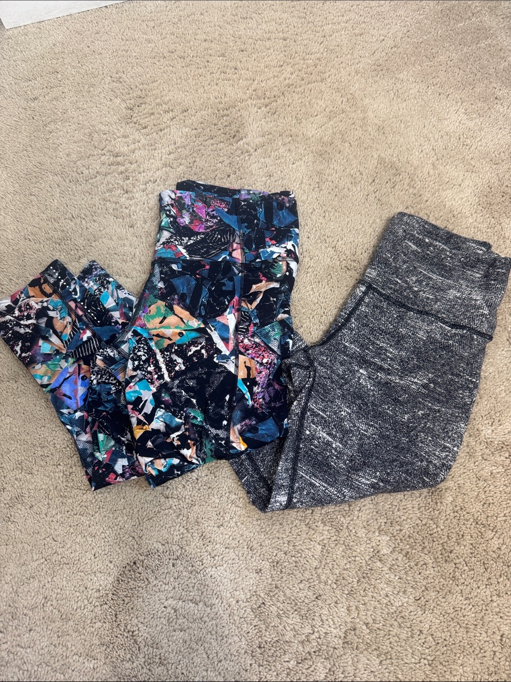 Lululemon Lot of Size 8 Fast and Free Align Crop Leggings 2 Pairs!!